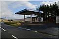 Disused petrol station at Achnasheen