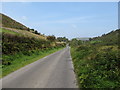 The Mullaghans Road gap through the Ring of Gullion