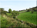 A headwater of the Forkhill River above the field access bridge on Mullaghans Road