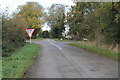 SK8571 : Crossroads near Thorney Moor by J.Hannan-Briggs