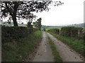 View west along the Crooked Road