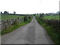 View south-eastwards along the Crooked Road