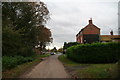 Road into Brant Broughton from the north