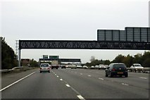 SU6805 : Traffic gantries on the A27 by Steve Daniels