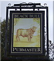 SD4915 : Sign for the Black Bull at Mawdesley by JThomas