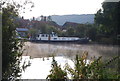 Boat moored near Bisham