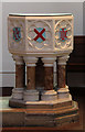 St Saviour, Tollington - Font