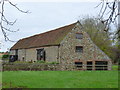 TF6624 : Old barn in Castle Rising, Norfolk by Richard Humphrey