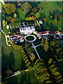 Aerial View of Woodperry House, Oxfordshire