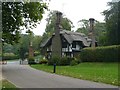 TL3960 : Madingley - Lodge at entrance to Madingley Hall by Rob Farrow