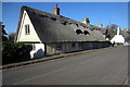 Thatched cottages on the High Street