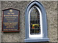 Church information board, The Old Presbyterian Church