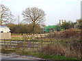 Land severed by the M42, seen from the diverted Forshaw Heath Lane