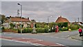 War Memorial on corner of The Green with A57, Dunham on Trent