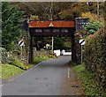 West side of a railway bridge, Coytrahen