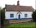 Cottage in Old Clee - seen from the churchyard