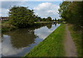 Towpath along the Coventry Canal