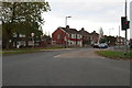 East Common Lane meets the A18, Scunthorpe