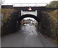 East side of Ewenny Road railway bridge, Maesteg