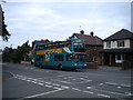 Bus on Leicester Road, Loughborough