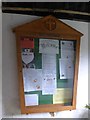 St John the Baptist, Chirton: noticeboard (2)