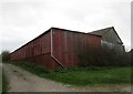 Corrugated iron barn