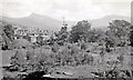 Carnedd peaks in Snowdonia from Bethesda, 1961