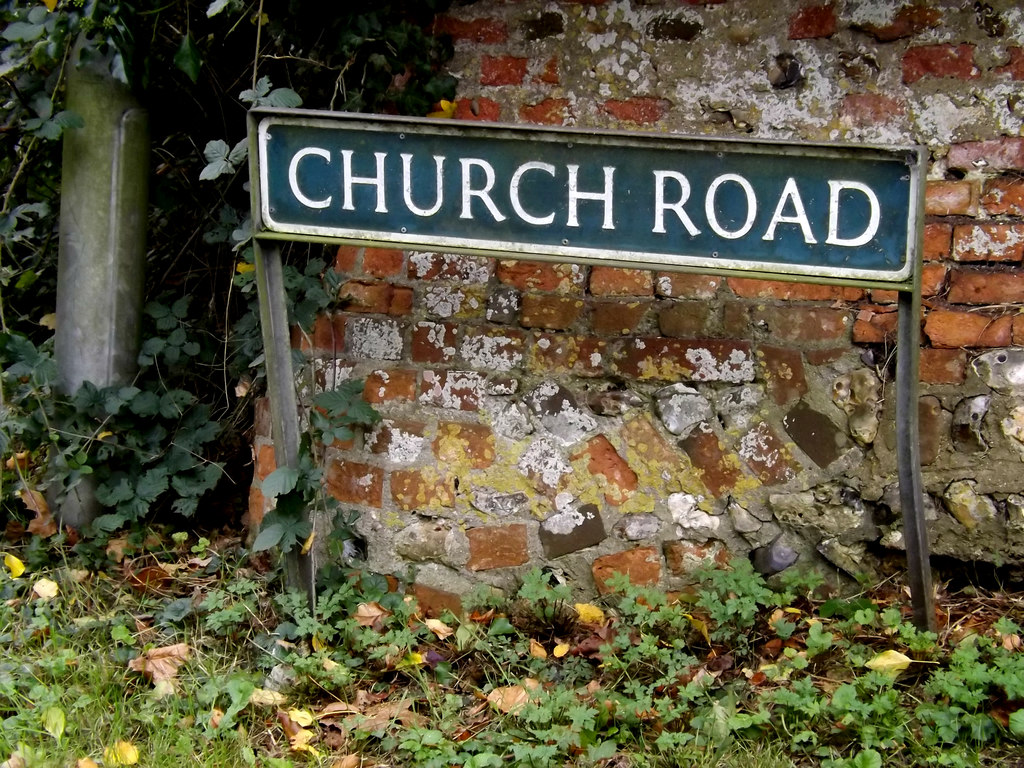 Church Road sign © Geographer :: Geograph Britain and Ireland