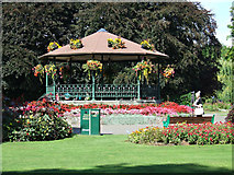 SK5319 : Queens Park bandstand by Thomas Nugent