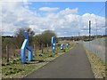 Legs and cycle path