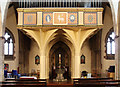 St Matthias, Stoke Newington - Organ loft