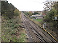 SJ4069 : Upton-by-Chester railway station (site), Cheshire by Nigel Thompson
