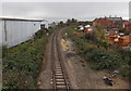 Railway towards Trowbridge from Melksham