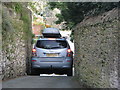 Narrow road in Kingswear