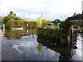 Outside the White Swan at Riverside, Twickenham