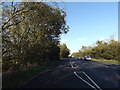 TM1784 : Layby on the A140 Ipswich Road by Geographer