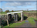 NY5053 : Livestock pens by the road to Cumwhitton by Oliver Dixon