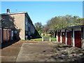 Garages and houses, The Chantry, Harlow