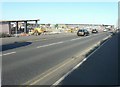 Building site beside Haine Road (A256)