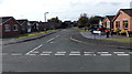 Bungalows in a western arm of Trentham Road, Wem