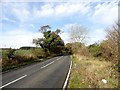 Looking west up Langley Lane