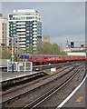 Vauxhall Station after a shower