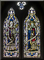 Stained glass window, All Saints