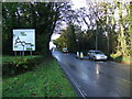 Approaching Treliever Roundabout