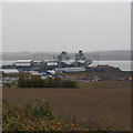 NT0982 : Aircraft Carrier Alliance, Rosyth by Ian S