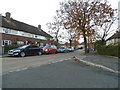 Raeburn Road at the junction of Hayman Crescent