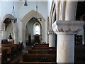 SK9716 : Church of St Mary:  North Arcade Pillars by Bob Harvey
