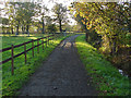 Footpath near Brooklands Farm