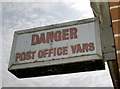 Danger Post Office Vans