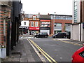 The junction of Hornby Road and Newtownards Road